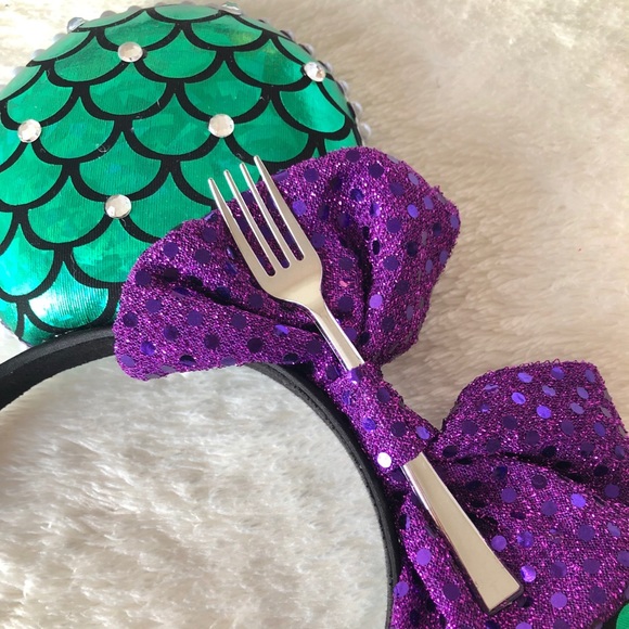 Minnie Mouse ears - The Little Mermaid theme - Picture 2 of 3